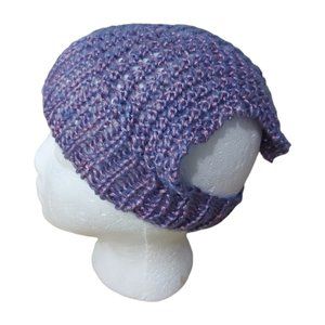 Hand knit one of A kind cottagecore bandana child size
